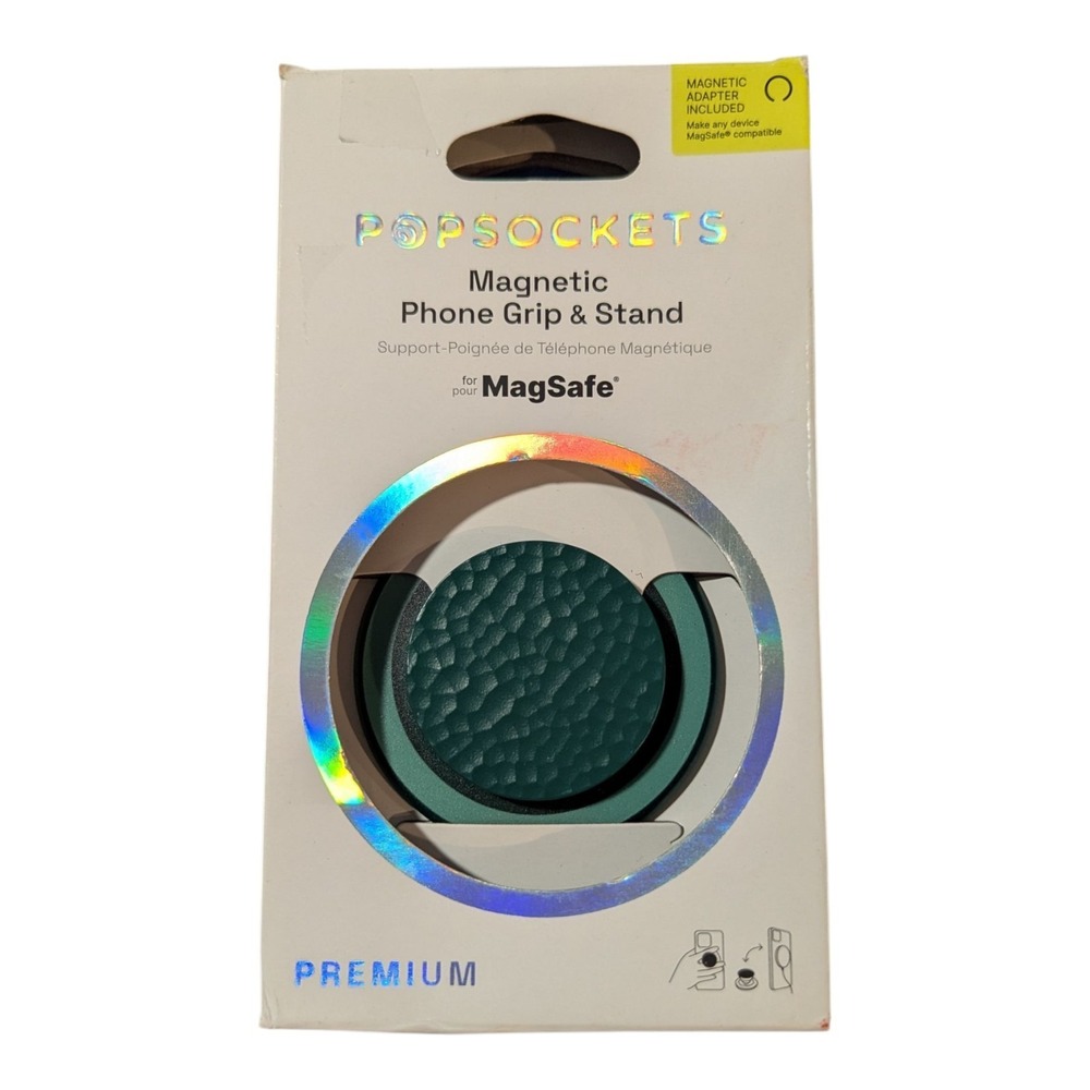 20-O Popsockets Magnetic Phone Grip & Stand For MagSafe Hammered Fresh Pine